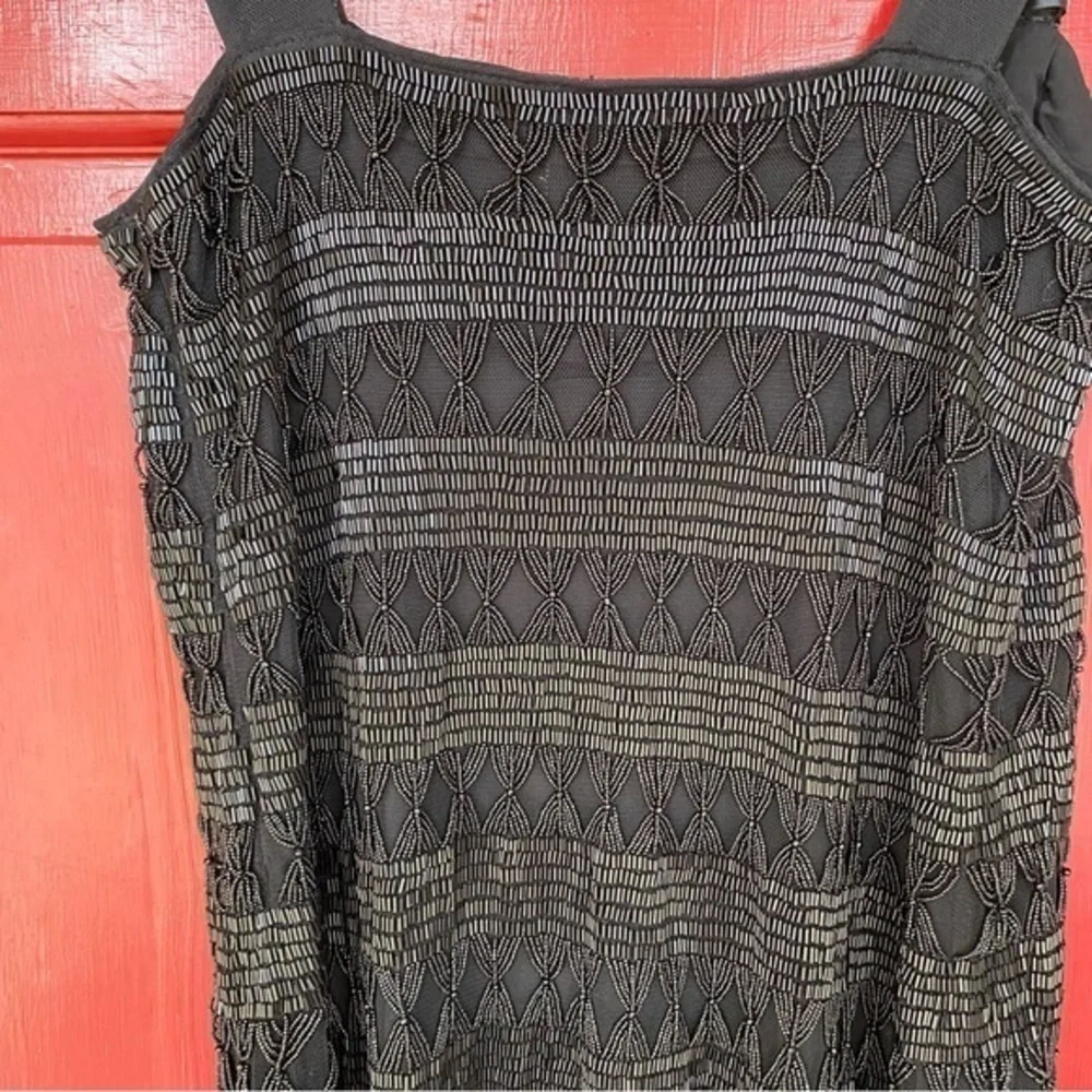 St John Couture Beaded Evening Wear Dress 2 New Years - Picture 7 of 11
